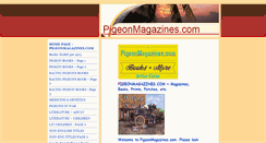 Desktop Screenshot of pigeonmagazines.com